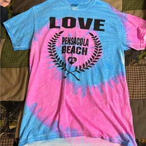 Tie Dye Beach Shirt